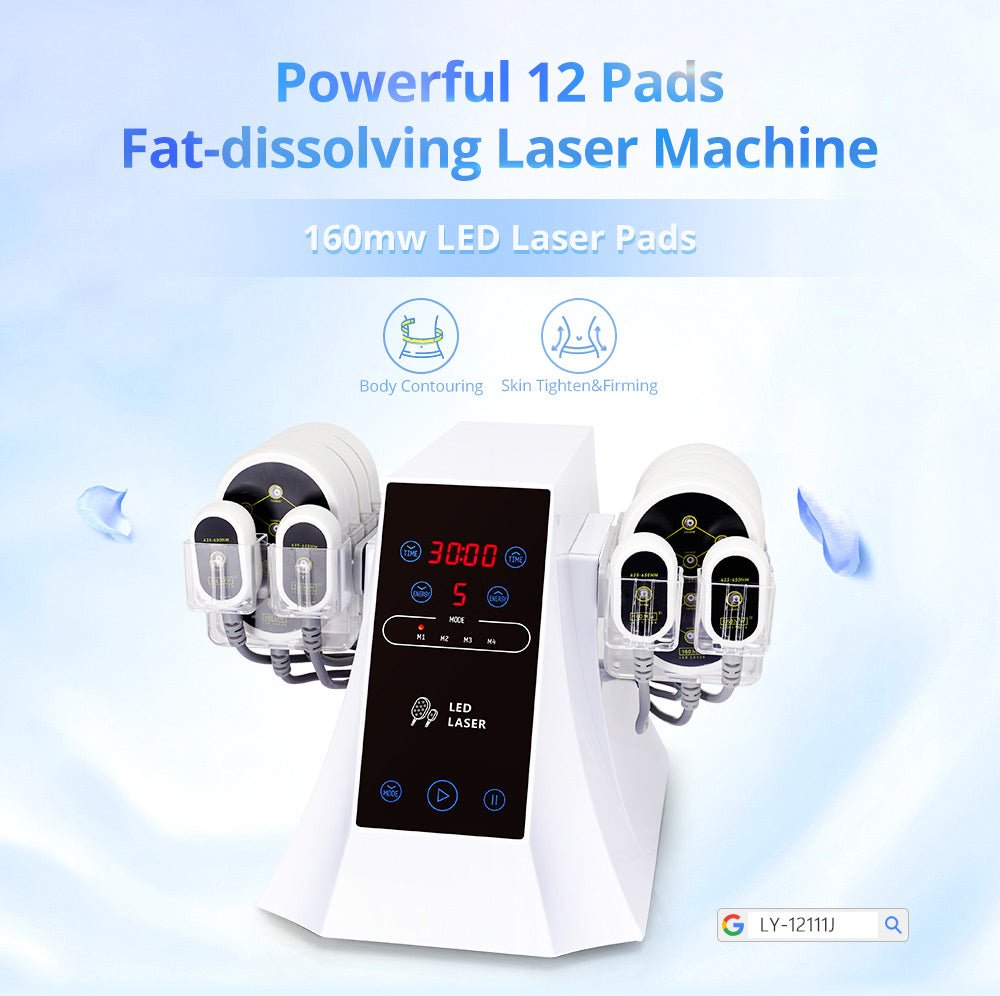 Shape Tactics 12-Pad LED Laser System with 160mW Power – Cavitation Machines, view 9