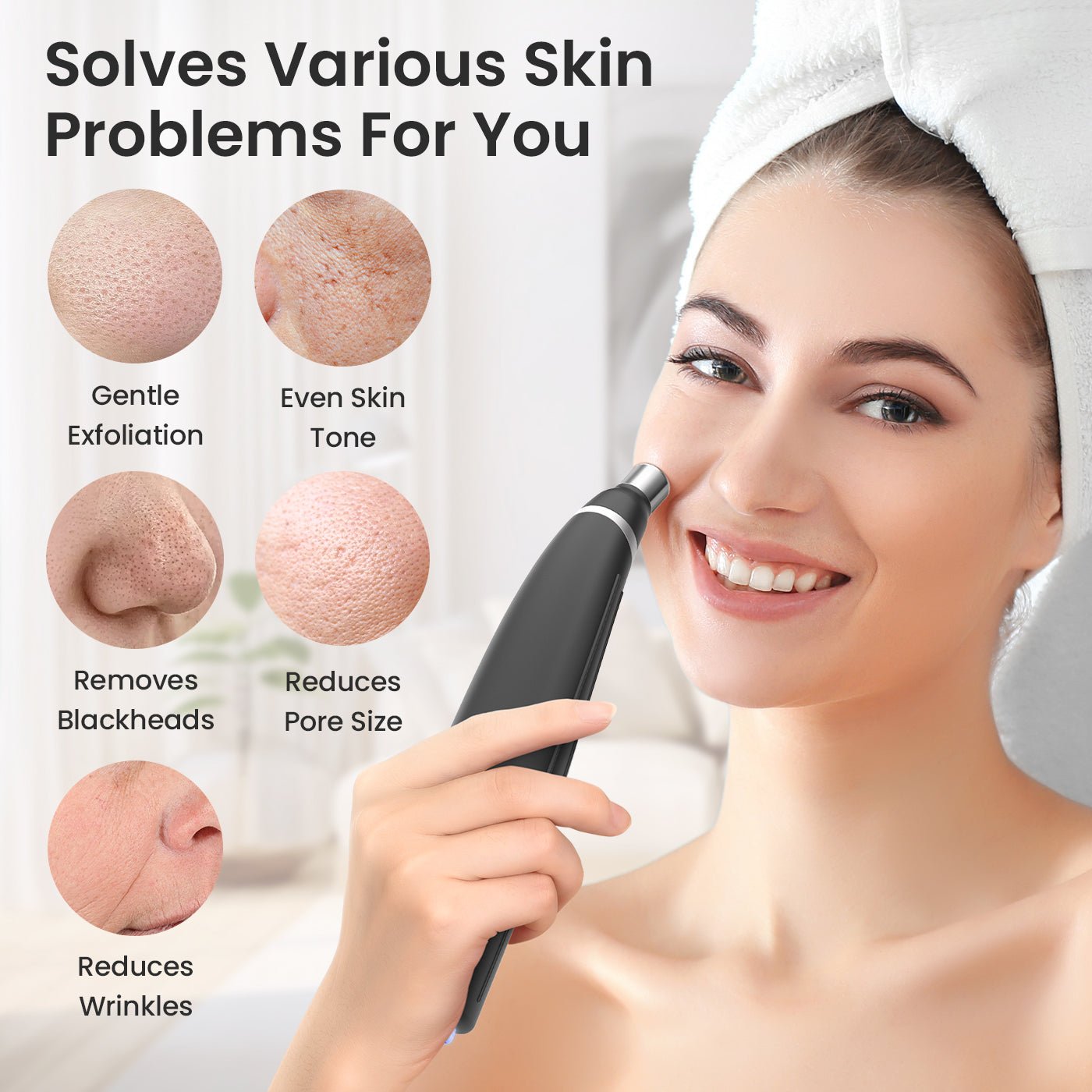 Shape Tactics 12-Tip Diamond Microdermabrasion Kit – Cavitation Machines, view 5