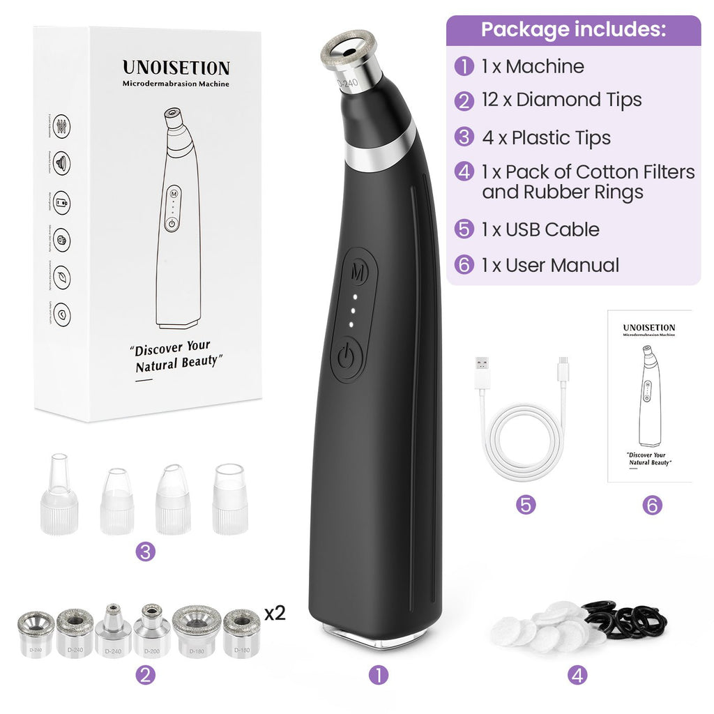 Shape Tactics 12-Tip Diamond Microdermabrasion Kit – Cavitation Machines, view 7
