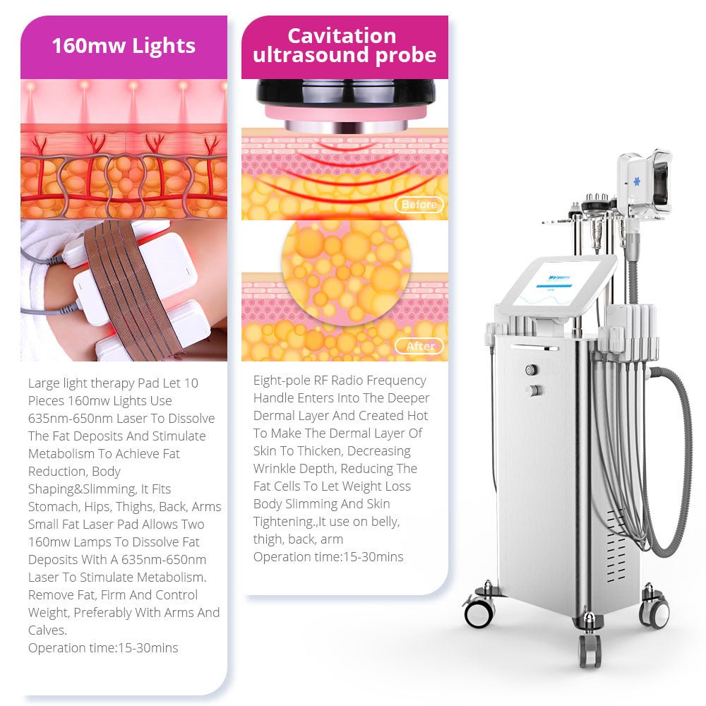 Shape Tactics 160mW Lipo Laser & Cavitation Cooling Contouring System – Cavitation Machines, view 11