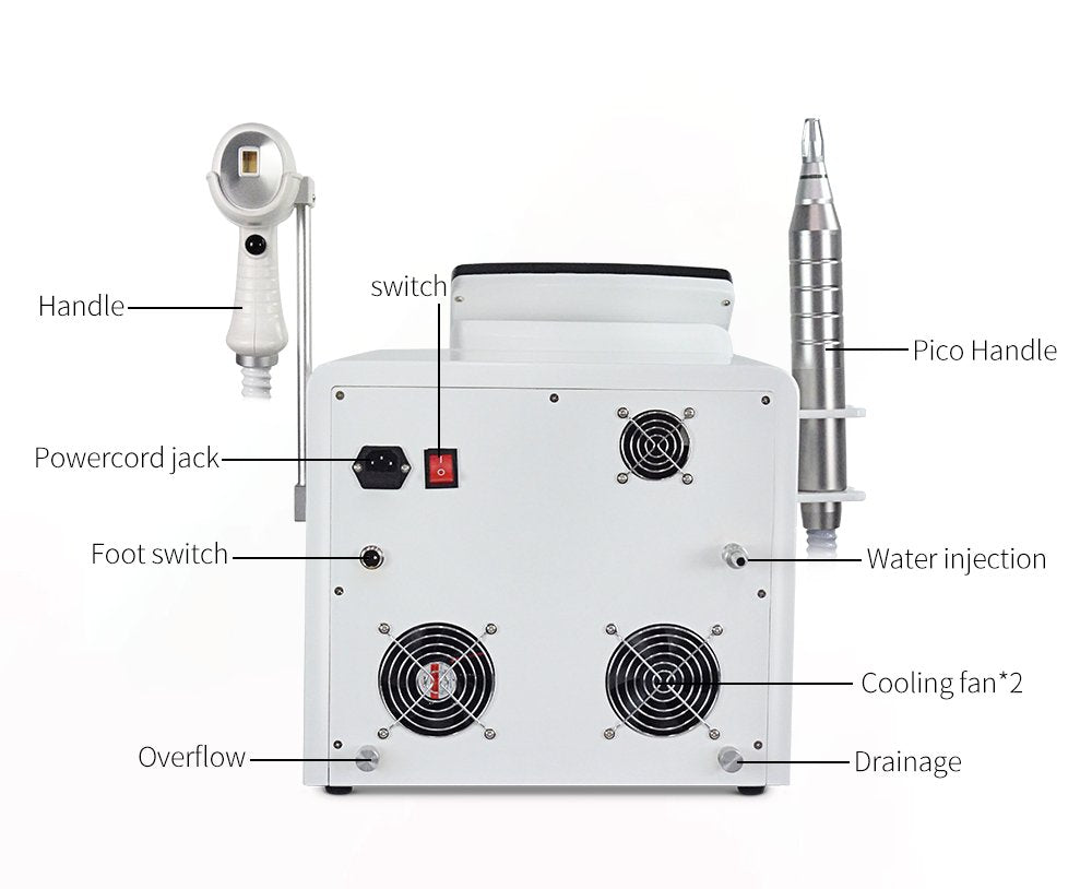 Shape Tactics 2-in-1 Picosecond Tattoo & 808nm Diode Laser System – Cavitation Machines, view 6