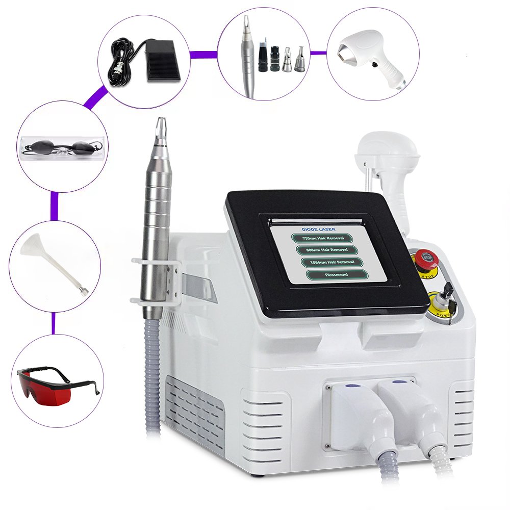 Shape Tactics 2-in-1 Picosecond Tattoo & 808nm Diode Laser System – Cavitation Machines, view 5