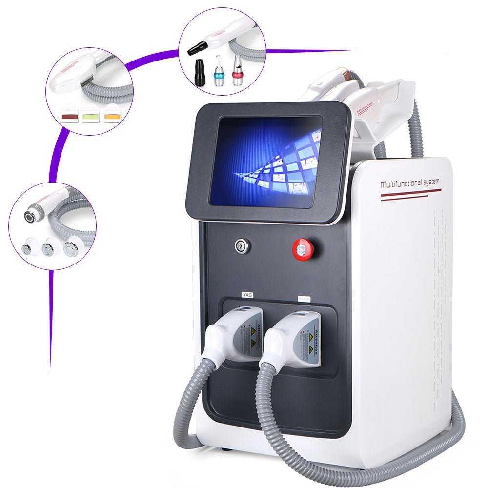 Shape Tactics 3-in-1 IPL SHR E-Light & YAG Laser System – Cavitation Machines