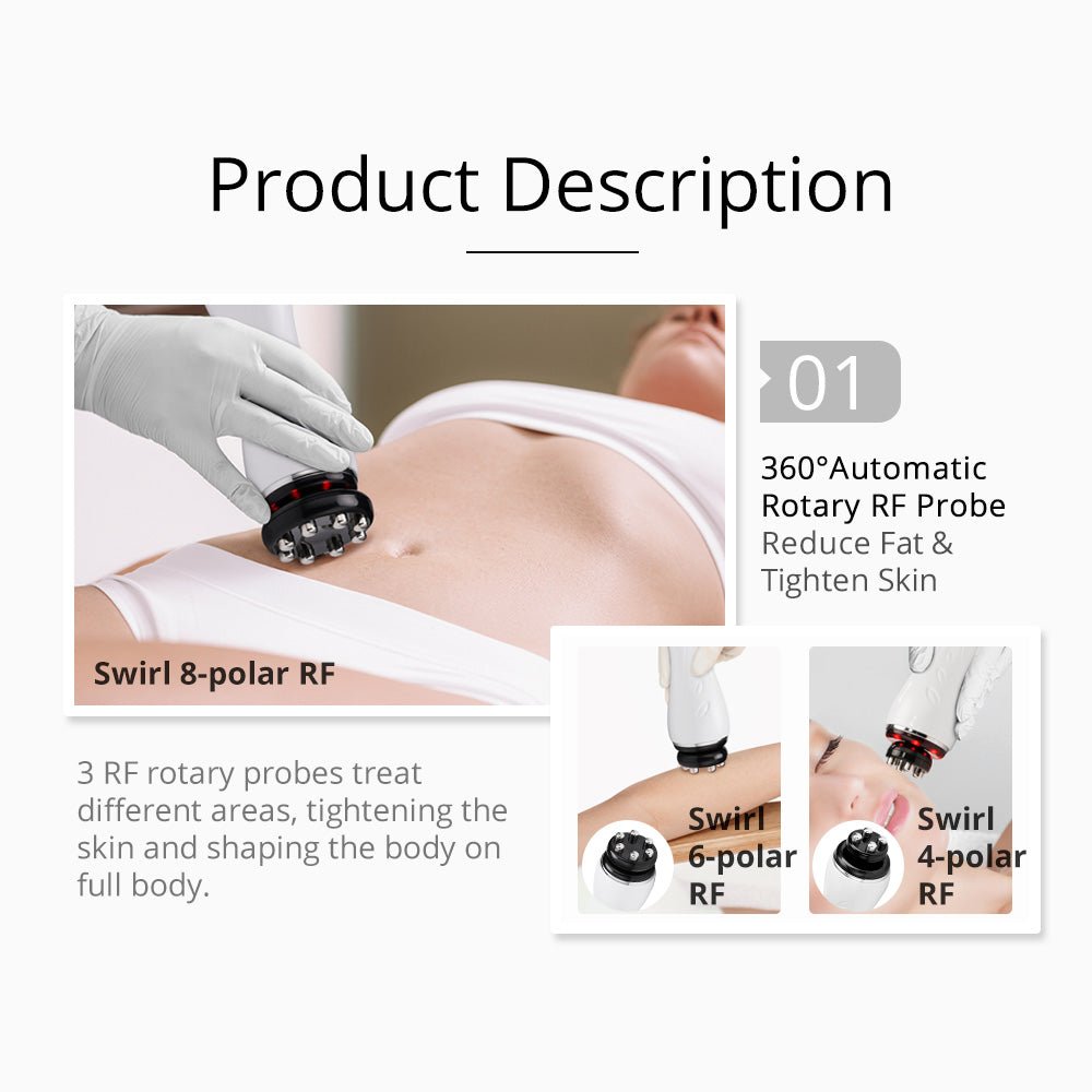 Shape Tactics 360° RF Cavitation & Vacuum Body Contouring System – Cavitation Machines, view 7
