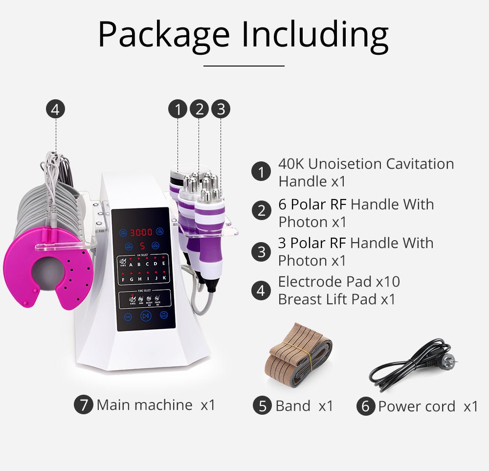 Shape Tactics 4-in-1 Cavitation, RF, and EMS Body Sculpting System – Cavitation Machines, view 7