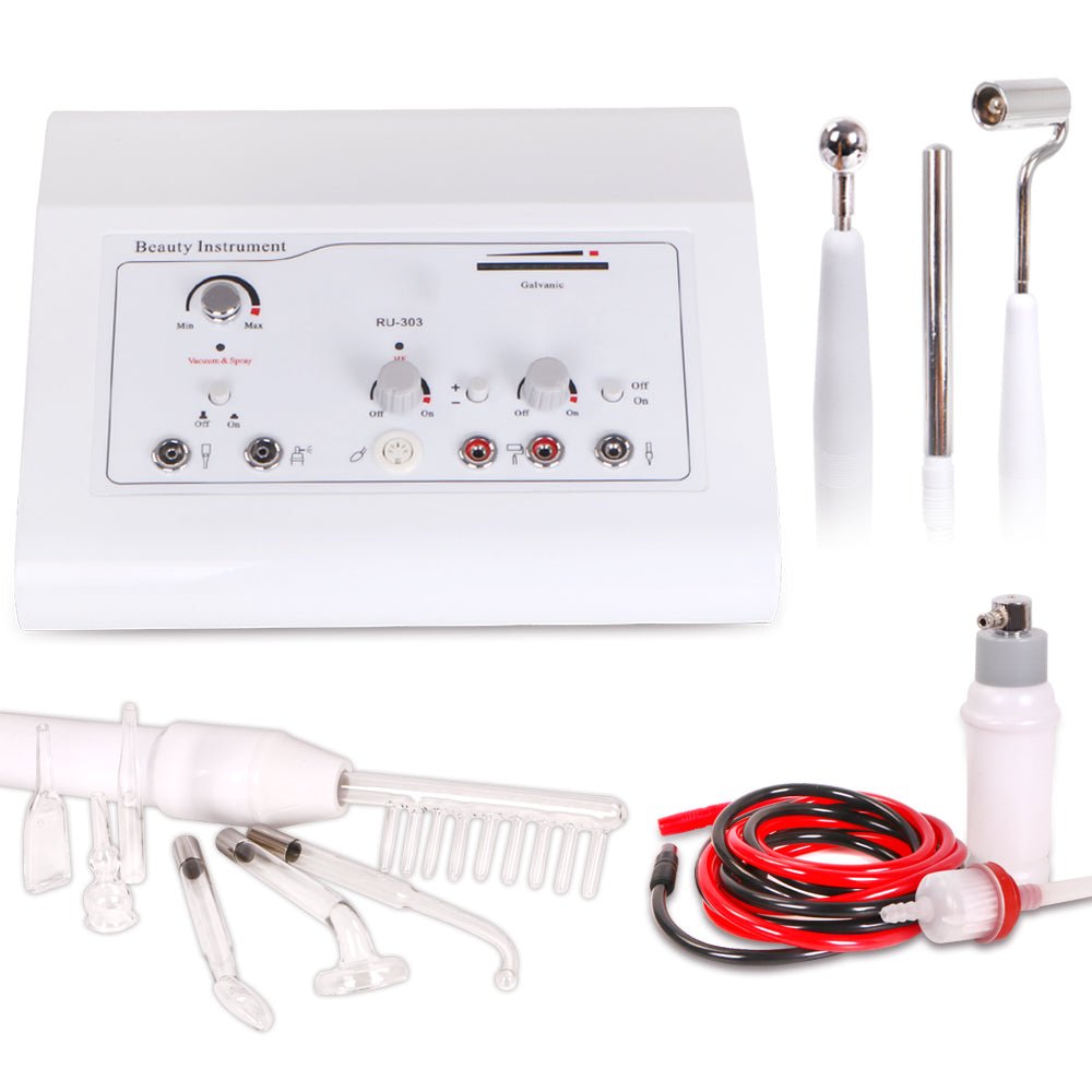Shape Tactics 4-in-1 High-Frequency Galvanic Vacuum Facial Machine – Cavitation Machines