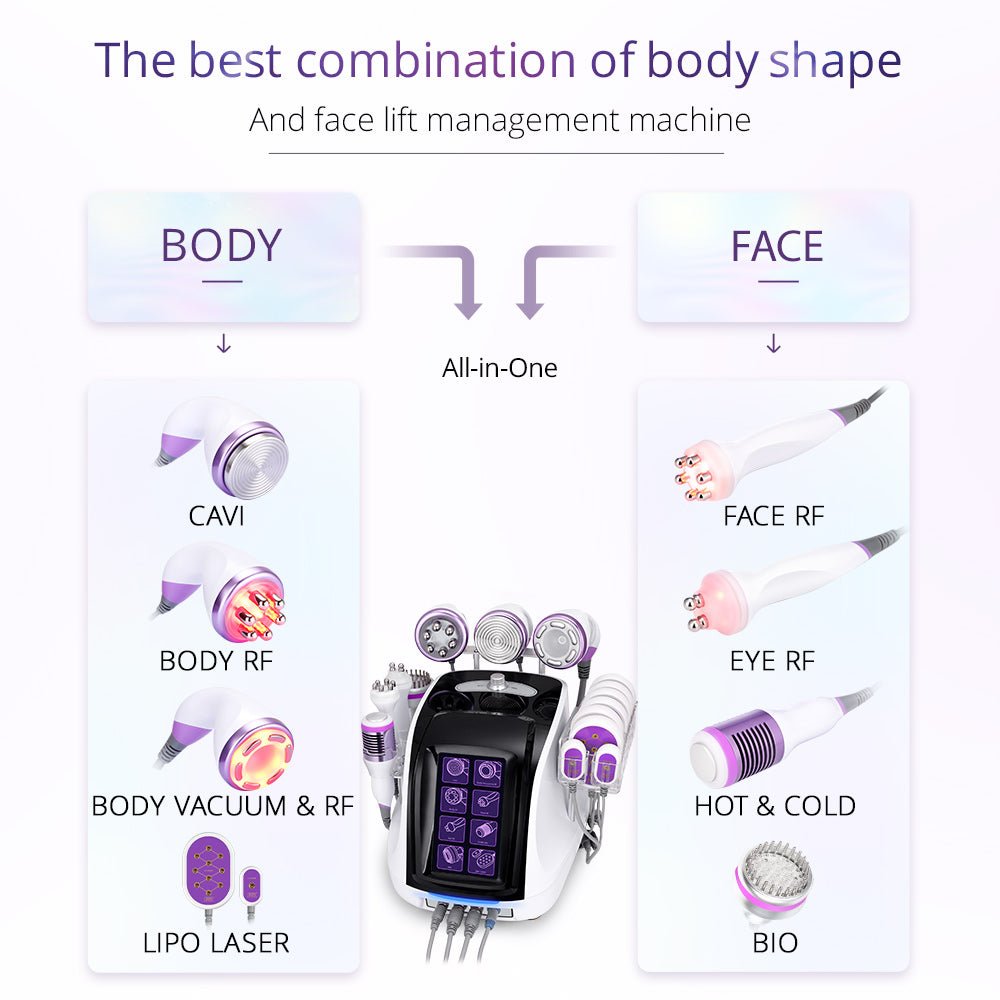 Shape Tactics 40K Cavitation RF Microcurrent Hot & Cold Therapy System – Cavitation Machines, view 9
