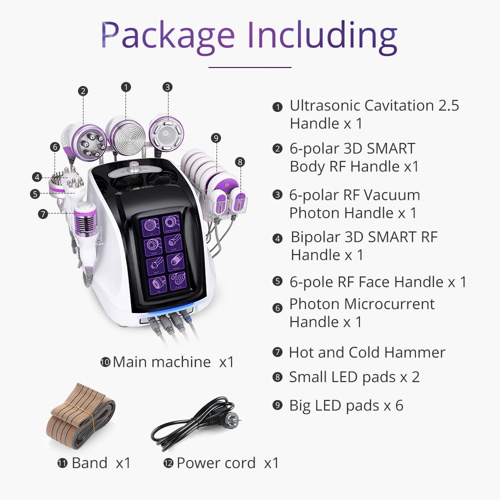 Shape Tactics 40K Cavitation RF Microcurrent Hot & Cold Therapy System – Cavitation Machines, view 8
