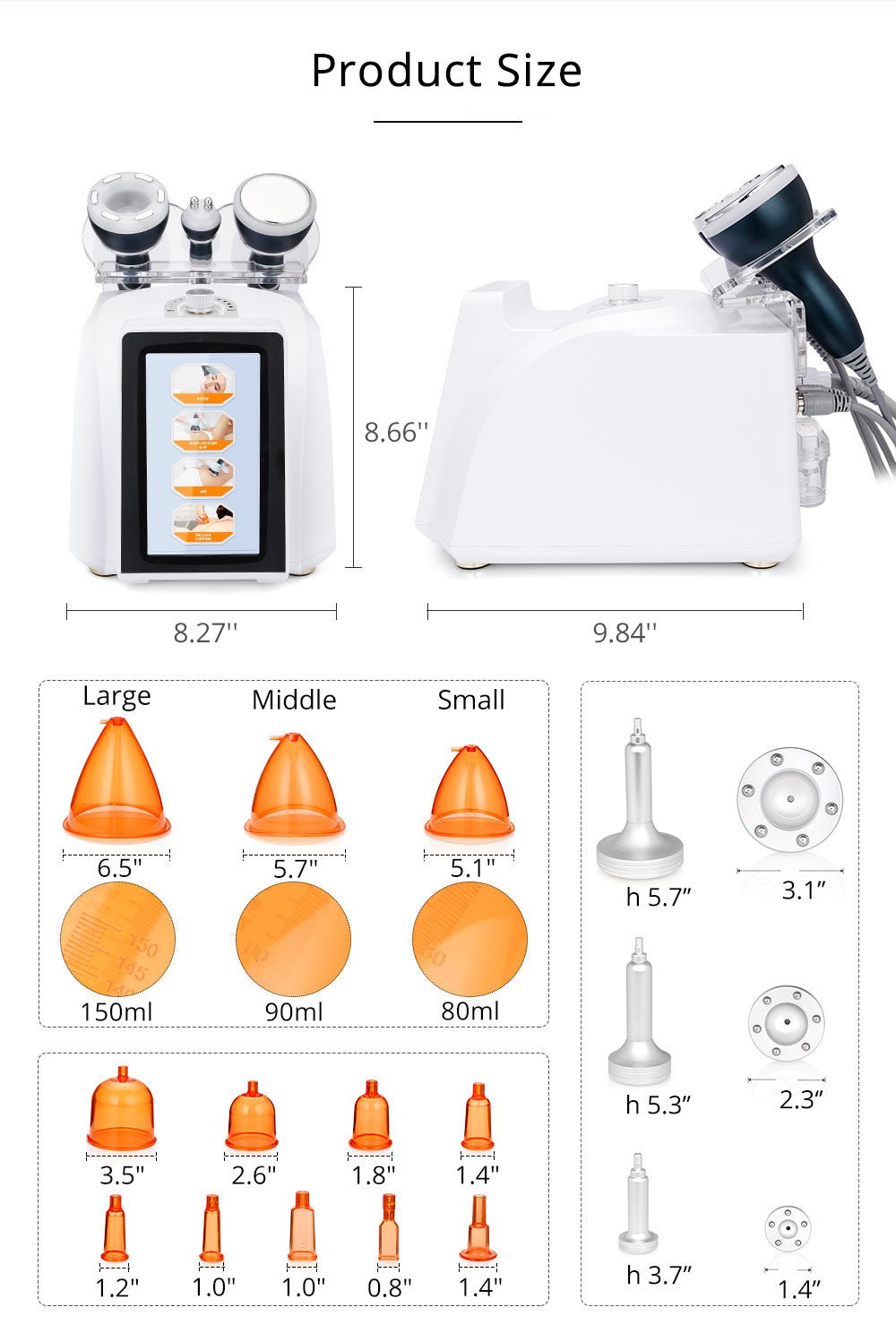 Shape Tactics 40K Cavitation and RF Vacuum Contouring System – Cavitation Machines, view 7