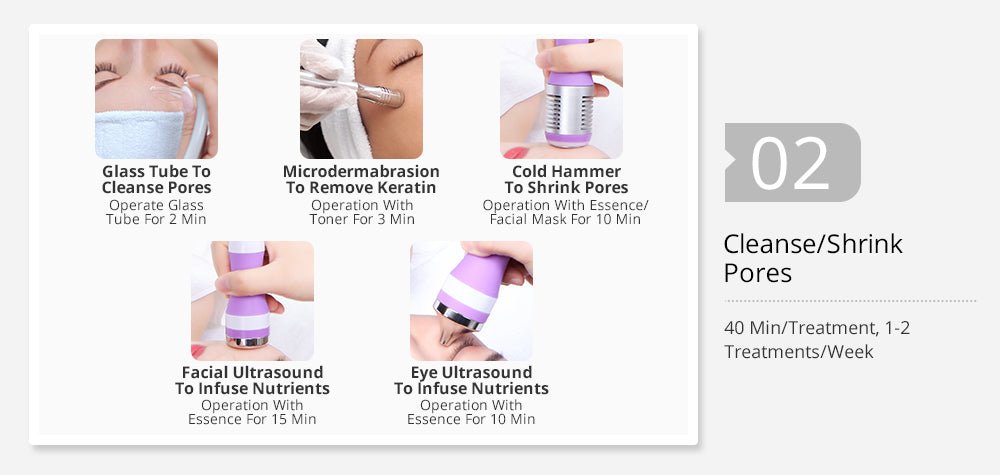 Shape Tactics 5-in-1 Diamond Microdermabrasion and Ultrasonic Skincare System – Cavitation Machines, view 8