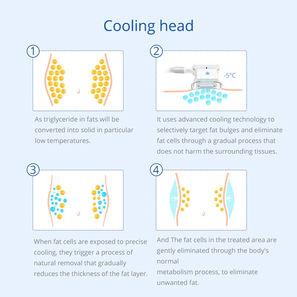 Shape Tactics 5-in-1 RF Cavitation Double-Handle Cryolipolysis Cooling System – Cavitation Machines, view 10