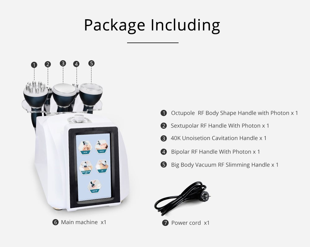 Shape Tactics 5-in-1 Ultrasonic Cavitation RF Vacuum System – Cavitation Machines, view 8