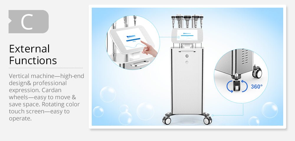 Shape Tactics 5-in-1 Unoisetion Cavitation 2.0 3D Smart Vacuum RF System – Cavitation Machines, view 10