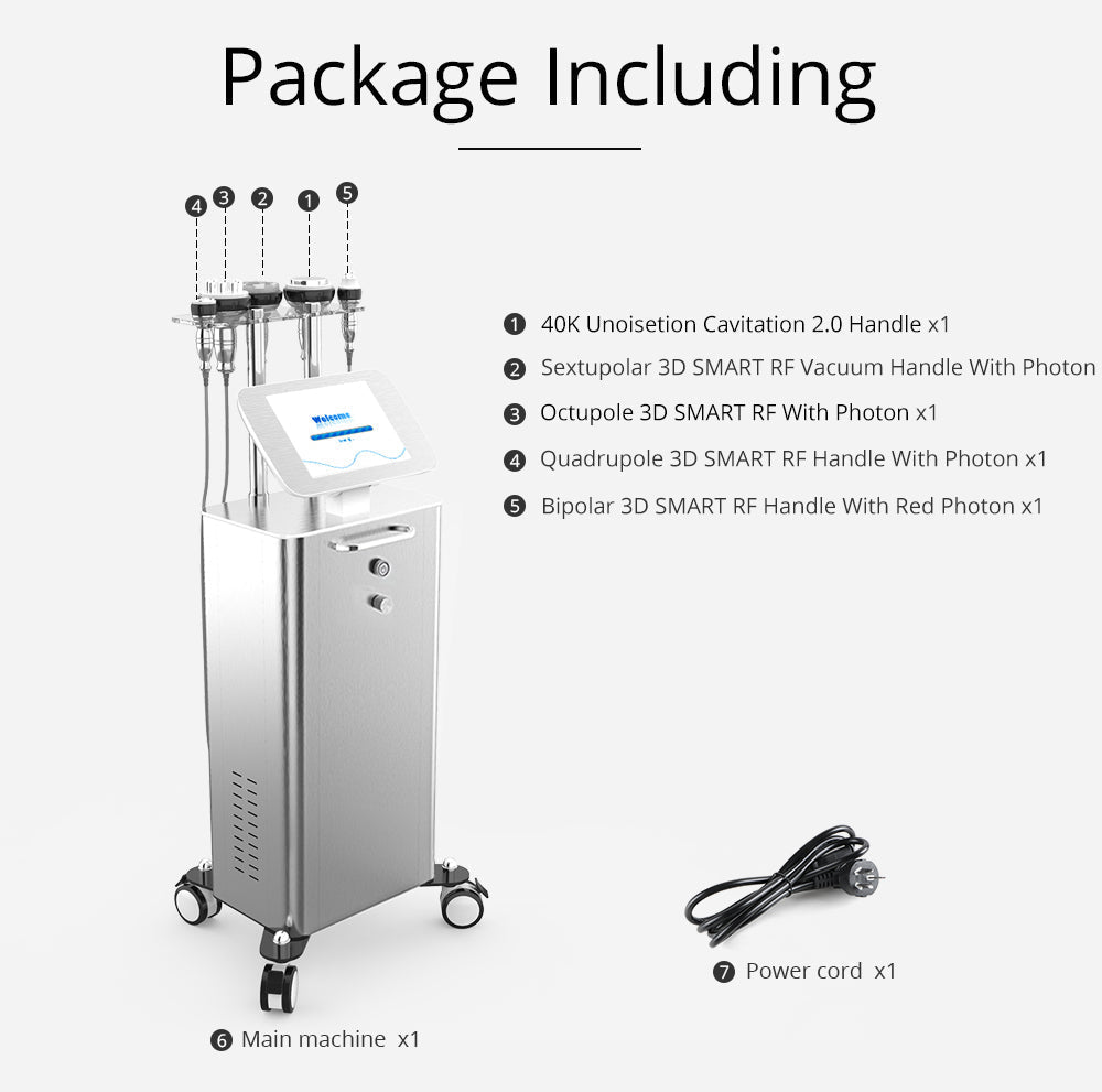 Shape Tactics 5-in-1 Unoisetion Cavitation 2.0 3D Smart Vacuum RF System – Cavitation Machines, view 7