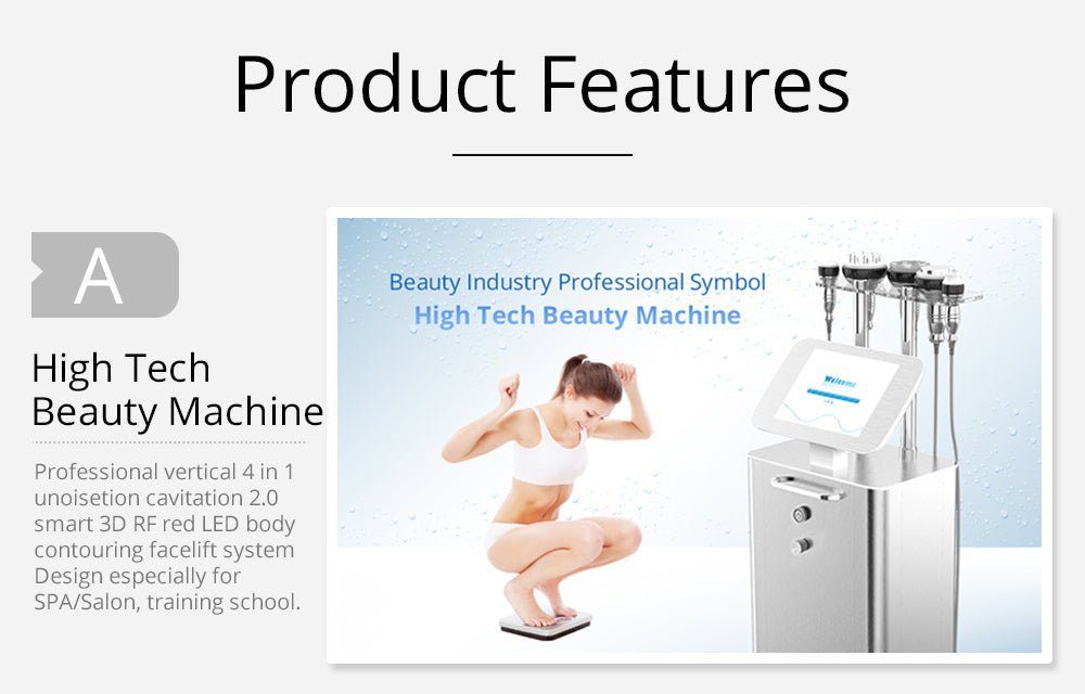 Shape Tactics 5-in-1 Unoisetion Cavitation 2.0 3D Smart Vacuum RF System – Cavitation Machines, view 8