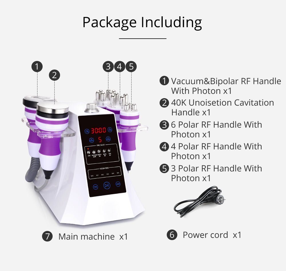 Shape Tactics 5-in-1 RF Cavitation Wellness System – Cavitation Machines, view 8