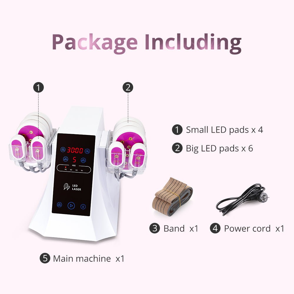 Shape Tactics 10-Pad LED Laser Therapy System 635-650nm – Cavitation Machines, view 7