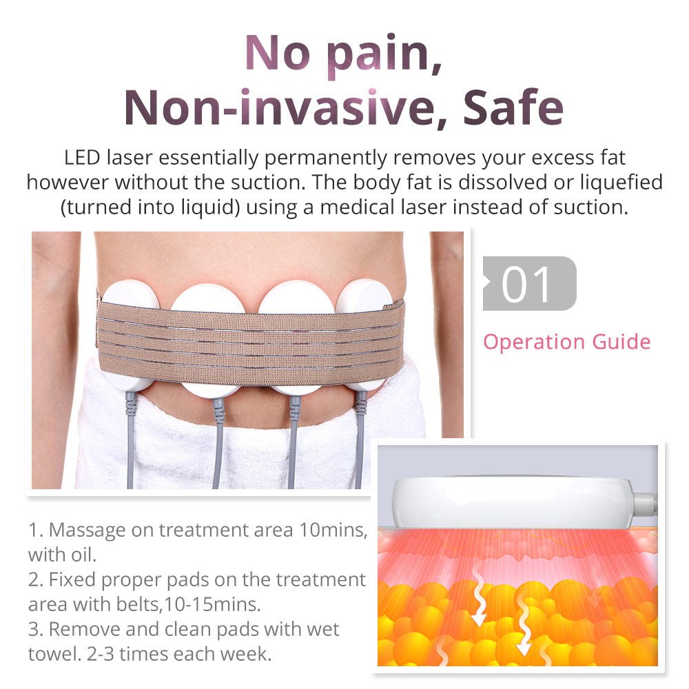 Shape Tactics 10-Pad LED Laser Therapy System 635-650nm – Cavitation Machines, view 9