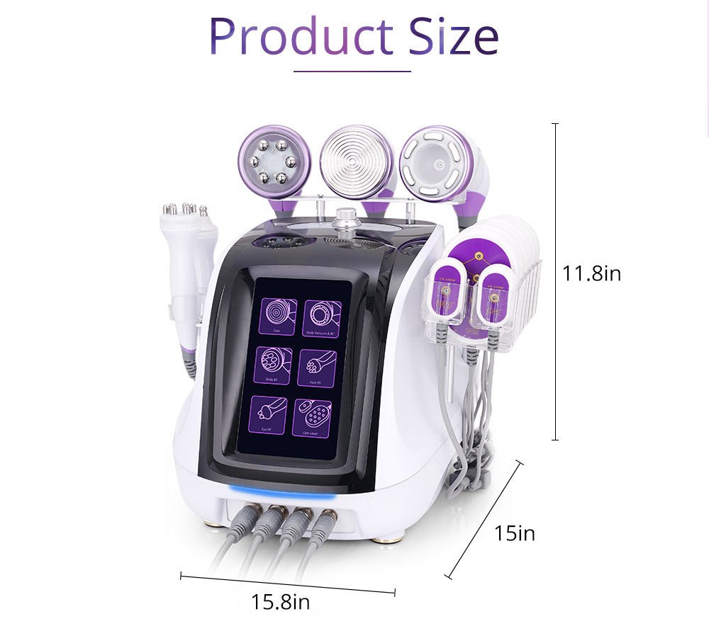 Shape Tactics 6-in-1 Ultrasonic RF Lipo Laser Contouring System – Cavitation Machines, view 5