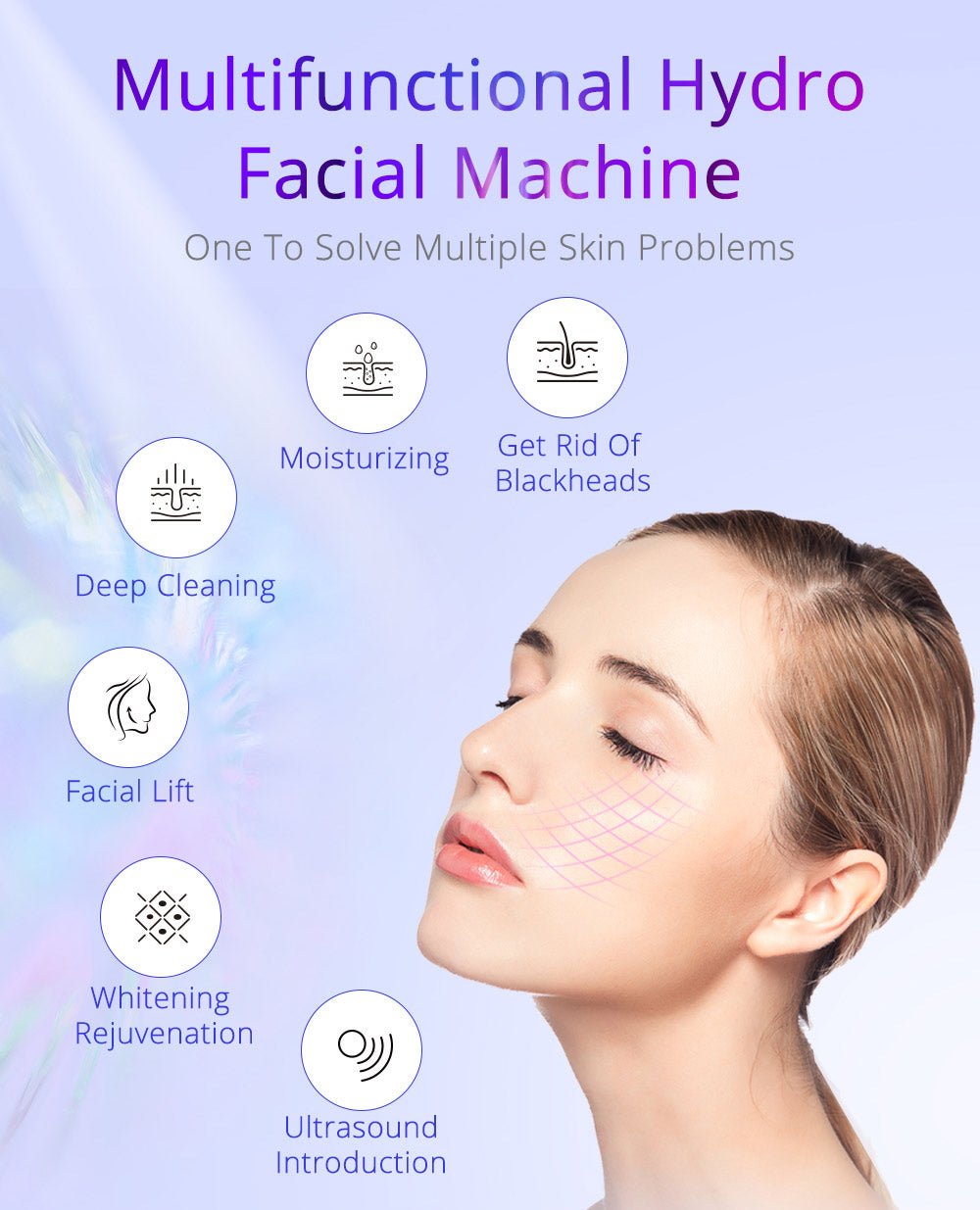 Shape Tactics 6-in-1 Hydrodermabrasion Skin Rejuvenation System – Cavitation Machines, view 14