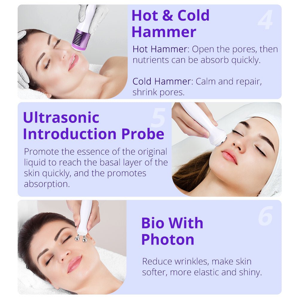 Shape Tactics 6-in-1 Hydrodermabrasion Skin Rejuvenation System – Cavitation Machines, view 11