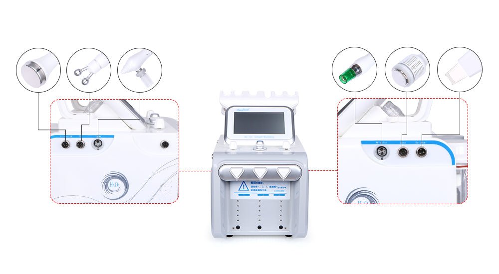 Shape Tactics 6-in-1 Multi-Function Hydro Dermabrasion Facial System – Cavitation Machines, view 4