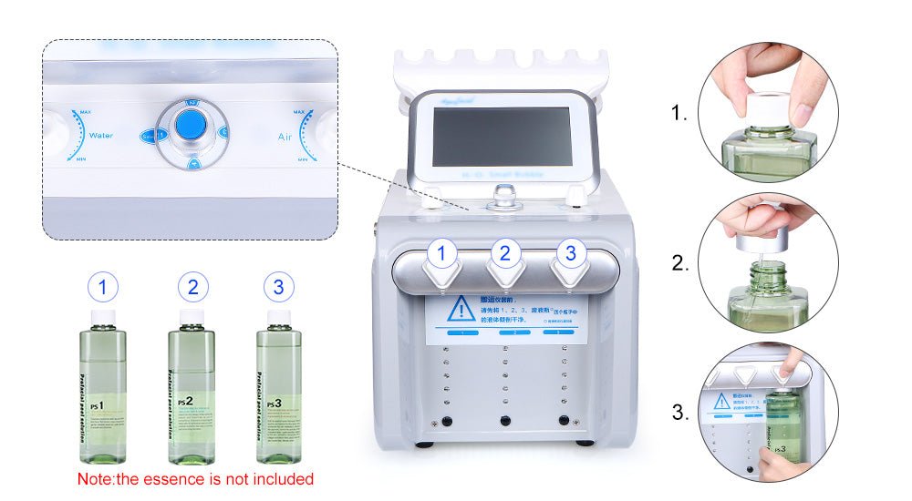 Shape Tactics 6-in-1 Multi-Function Hydro Dermabrasion Facial System – Cavitation Machines, view 6