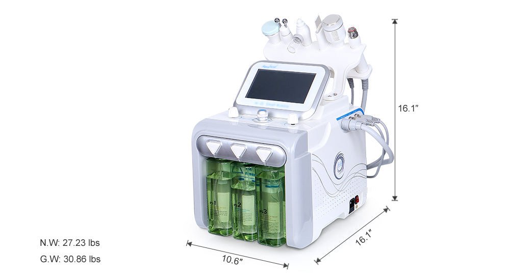 Shape Tactics 6-in-1 Multi-Function Hydro Dermabrasion Facial System – Cavitation Machines, view 5