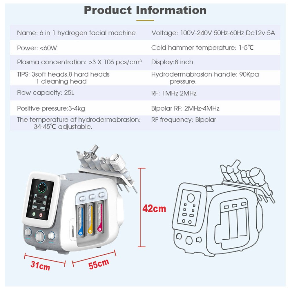 Shape Tactics Hydroge Pro Oxygen Skin Rejuvenation System – Cavitation Machines, view 7