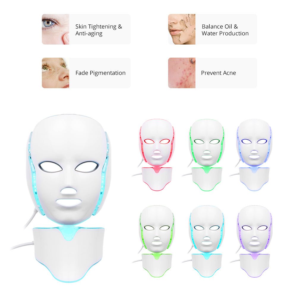 Shape Tactics 7 Colors LED PDT Photon Therapy Mask – Cavitation Machines, view 13