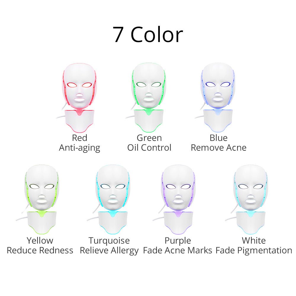 Shape Tactics 7 Colors LED PDT Photon Therapy Mask – Cavitation Machines, view 7