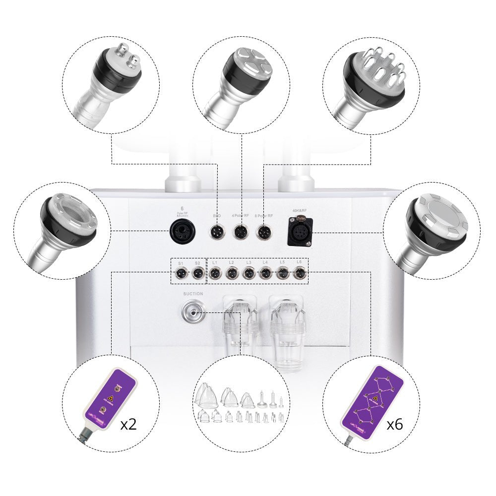 Shape Tactics 7-in-1 160mW Ultrasonic 40K & RF Vacuum Contouring System – Cavitation Machines, view 5