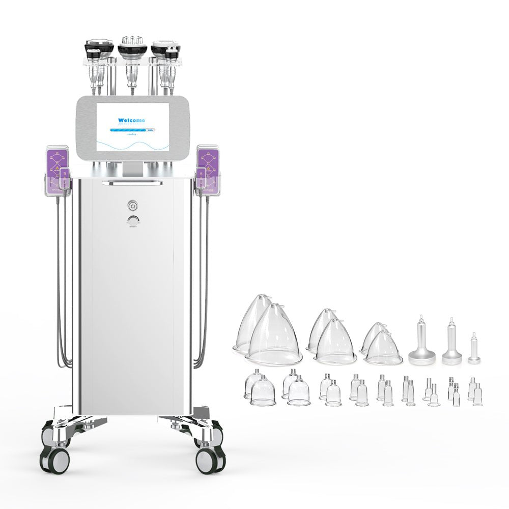 Shape Tactics 7-in-1 160mW Ultrasonic 40K & RF Vacuum Contouring System – Cavitation Machines