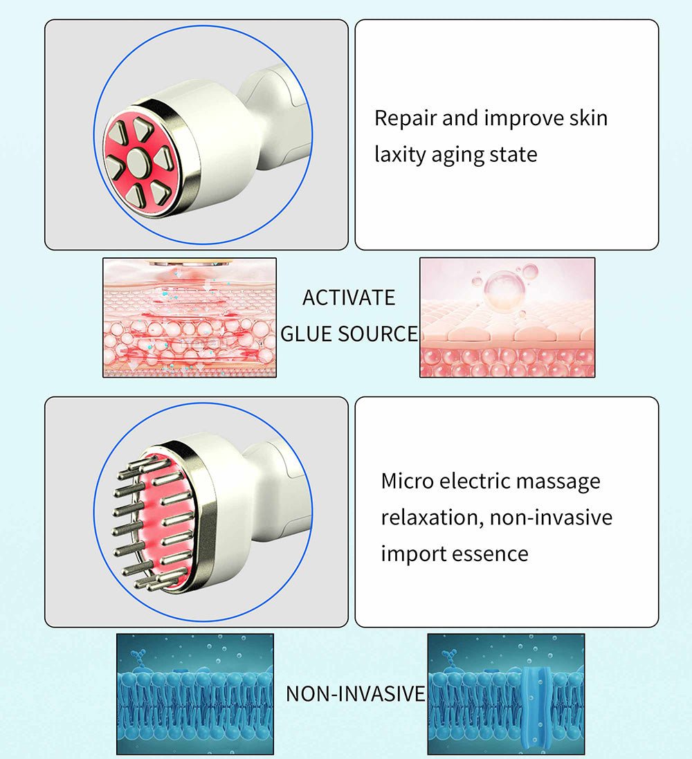 Shape Tactics 8-in-1 Hydro Facial Skin Rejuvenation System – Cavitation Machines, view 10