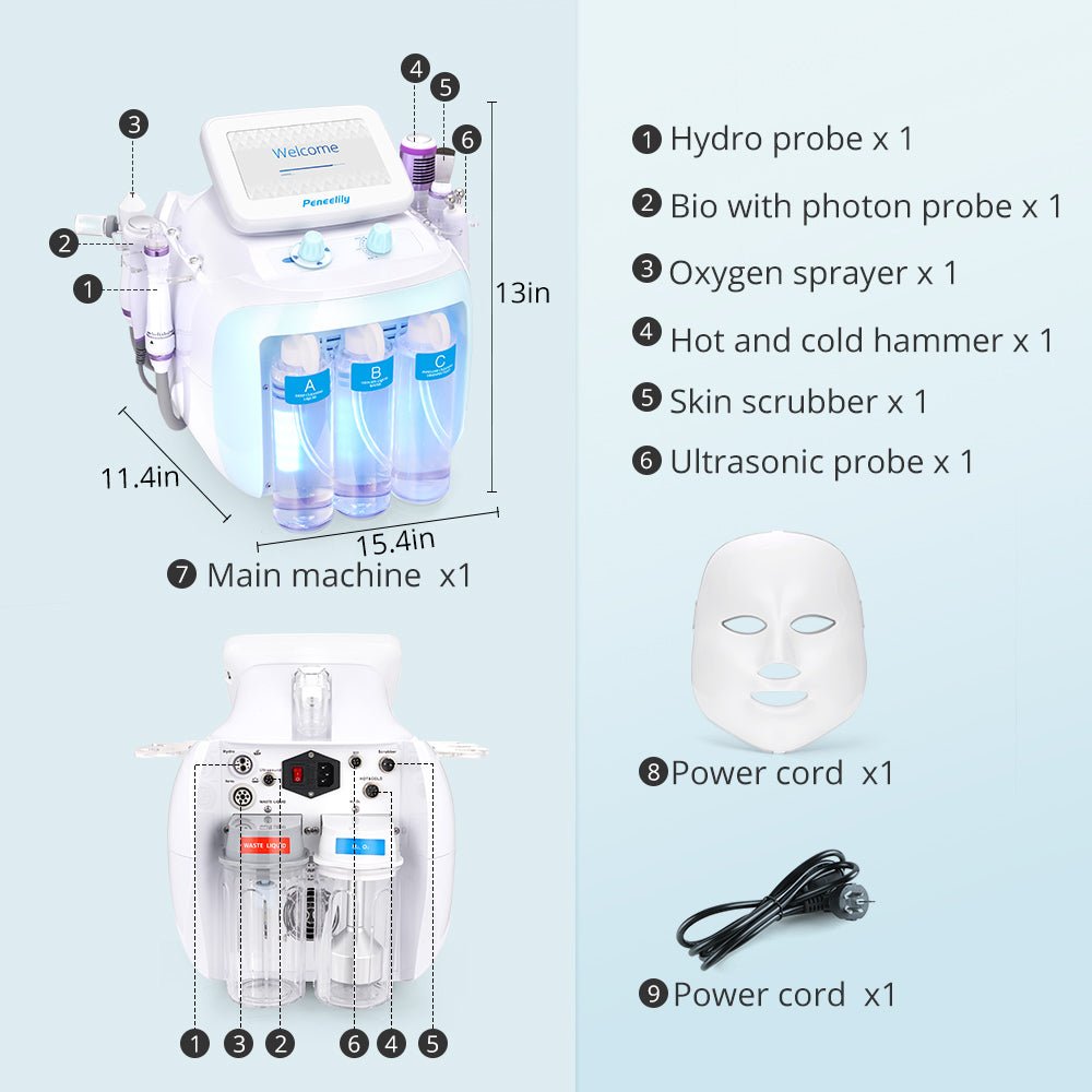 Shape Tactics 7-in-1 HydroSpa Facial System – Cavitation Machines, view 9