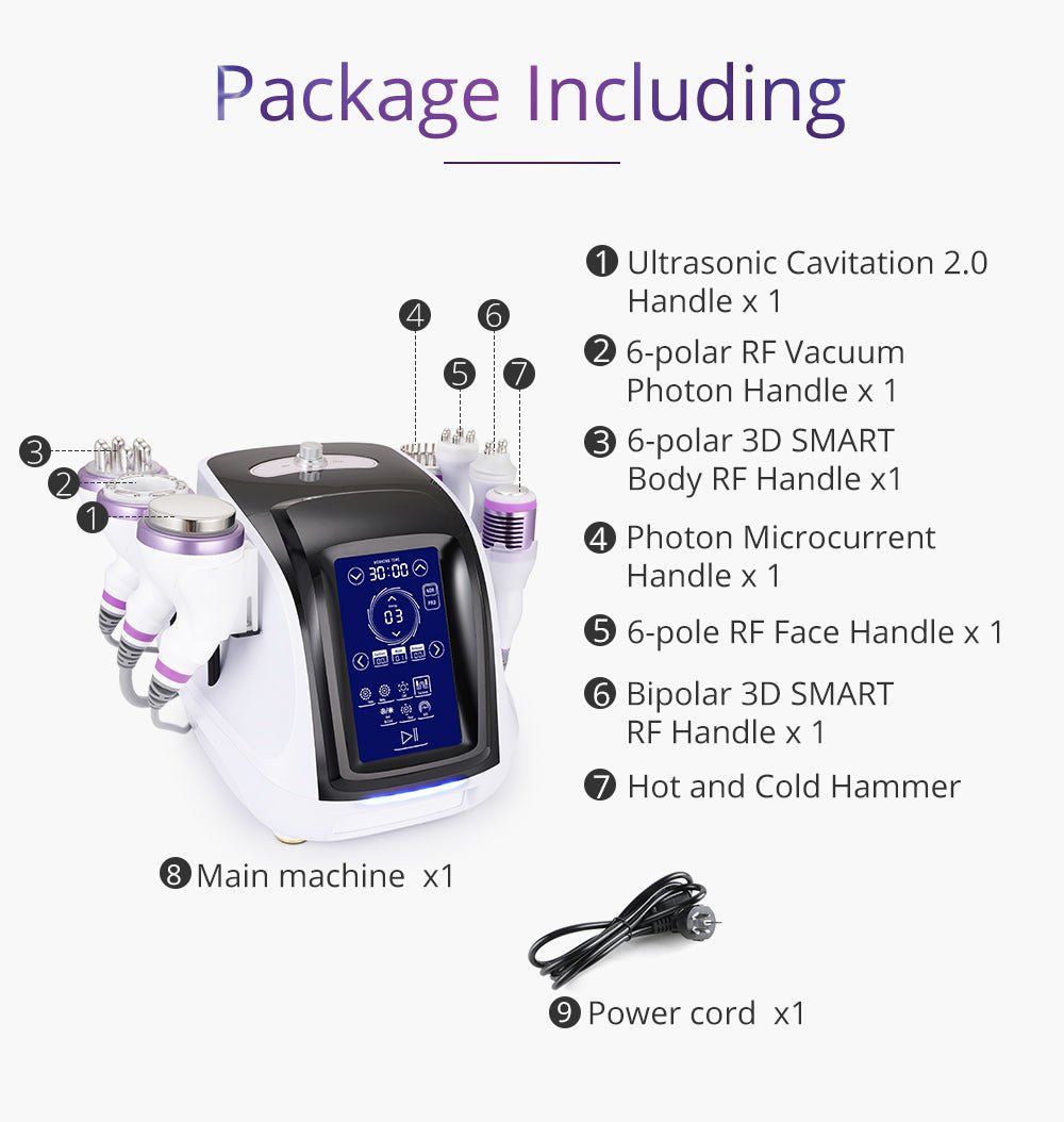Shape Tactics 8-in-1 RF Cavitation Sculpt System – Cavitation Machines, view 6