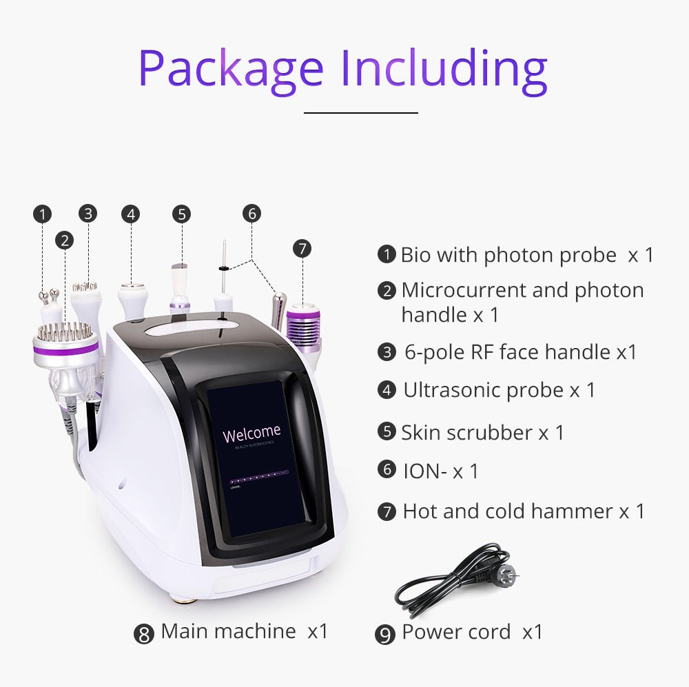 Shape Tactics 8-in-1 RF Skin Tightening System with Hot & Cold Hammer and BIO Therapy – Cavitation Machines, view 7