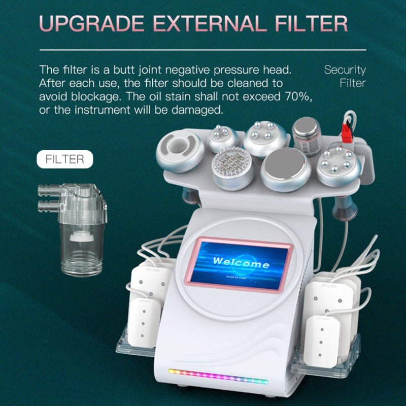 Shape Tactics 9-in-1 Ultrasonic RF Vacuum System with EMS & BIO – Cavitation Machines, view 8