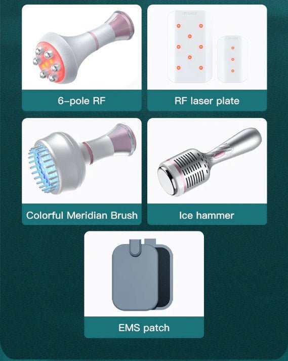 Shape Tactics 9-in-1 Ultrasonic RF Vacuum System with EMS & BIO – Cavitation Machines, view 13