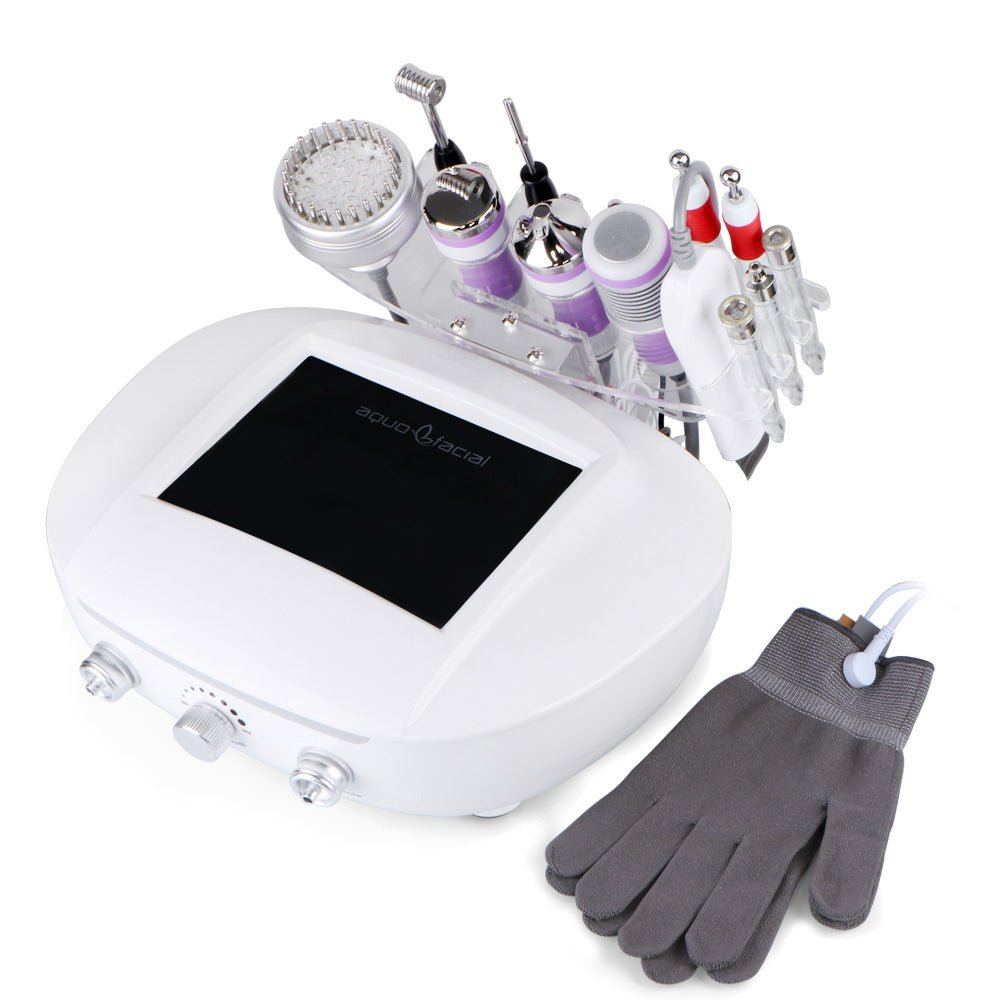 Shape Tactics 9-in-1 Facial System with 3MHz Ultrasound & Dermabrasion – Cavitation Machines