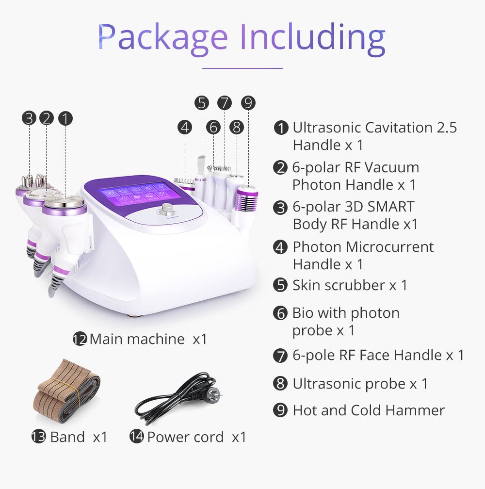 Shape Tactics 9-in-1 Smart RF 3D Cavitation System – Cavitation Machines, view 7