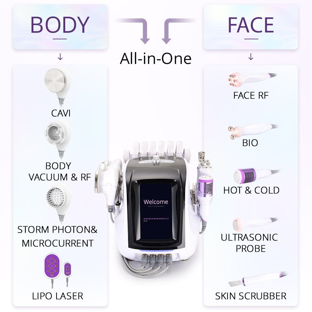 Shape Tactics 9-in-1 Ultrasonic Cavitation RF Lipo Laser Body Contouring System – Cavitation Machines, view 6