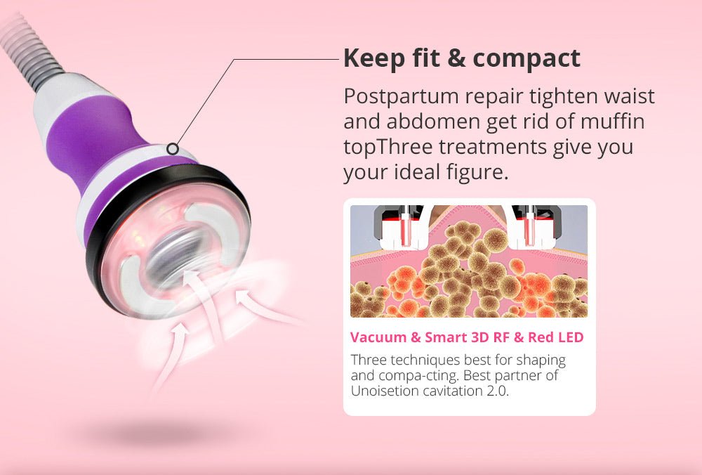 Shape Tactics 9-in-1 Unoisetion Cavitation RF Vacuum Bio Photon System – Cavitation Machines, view 9