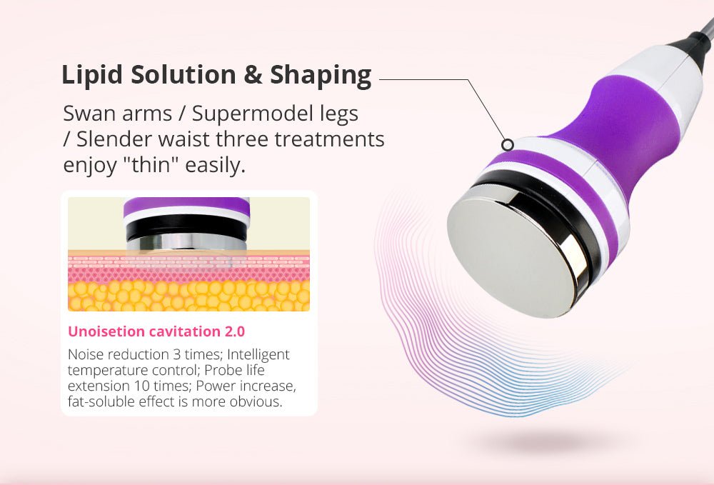 Shape Tactics 9-in-1 Unoisetion Cavitation RF Vacuum Bio Photon System – Cavitation Machines, view 8
