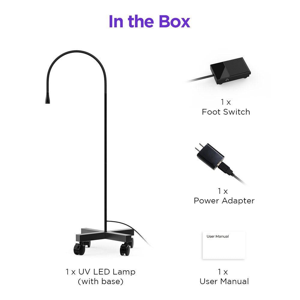 Shape Tactics 10W Adjustable UV LED Gooseneck Lamp – Cavitation Machines, view 4