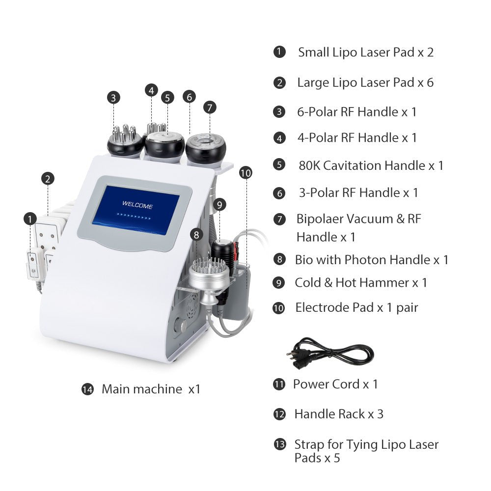 Shape Tactics Advanced 10-in-1 Ultrasonic RF System – Cavitation Machines, view 11
