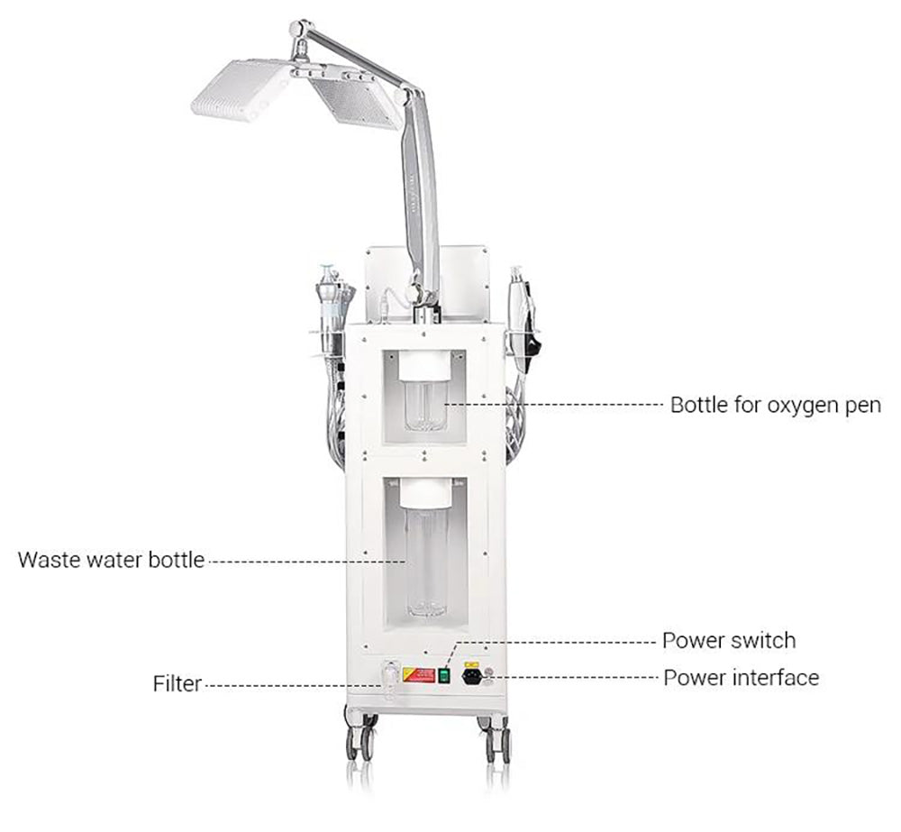 Shape Tactics 14-in-1 Hydro Dermabrasion and LED Light Therapy System – Cavitation Machines, view 6