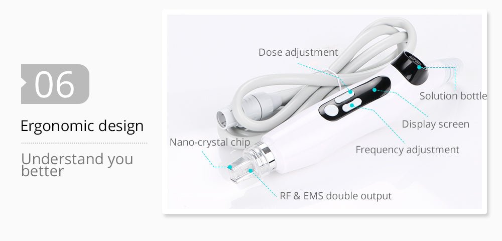 Shape Tactics 2-in-1 RF EMS Mesotherapy Skin Rejuvenation System – Cavitation Machines, view 13