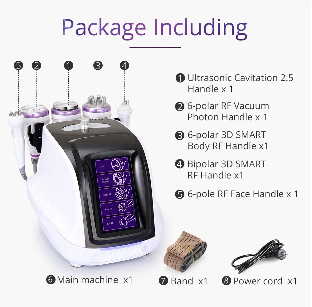 Shape Tactics 5-in-1 Cavitation Vacuum RF Body Contouring System – Cavitation Machines, view 7