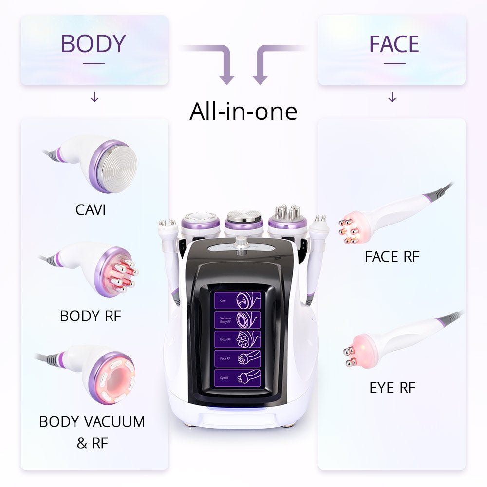 Shape Tactics 5-in-1 Cavitation Vacuum RF Body Contouring System – Cavitation Machines, view 8